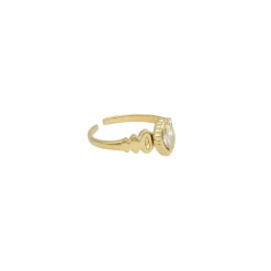 Antique Oval Ring With Stone