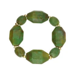Barrel & Gem Bracelet