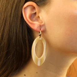 Big Oval Earrings