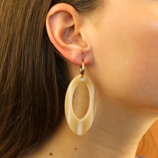 Big Oval Earrings