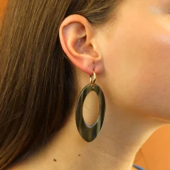 Big Oval Earrings