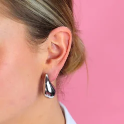 Big Tear Drop Earrings