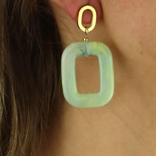 Bold Chunky Dangling Earrings