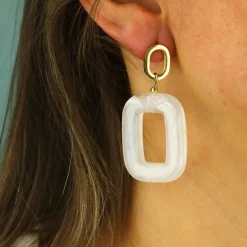 Bold Chunky Dangling Earrings