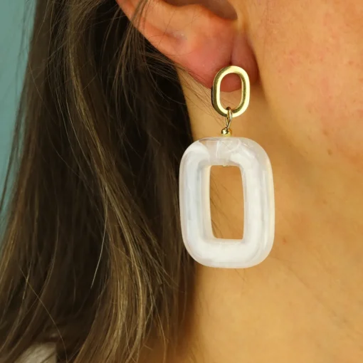 Bold Chunky Dangling Earrings