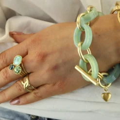 Chique Oval Chain Bracelet - Camps & Camps