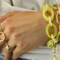 Chique Oval Chain Bracelet - Camps & Camps