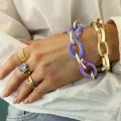 Chique Oval Chain Bracelet - Camps & Camps