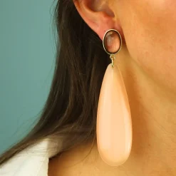 Chique Oval Dangling Drops
