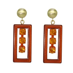 Chique Square Earrings