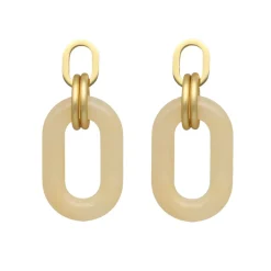 Chunky Oval Dangling