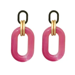 Chunky Oval Dangling