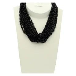 Double Chain Strass Necklace - Camps & Camps