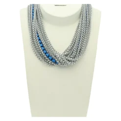 Double Chain Strass Necklace - Camps & Camps