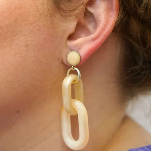 Double Oval Dangling