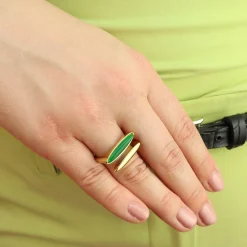 Duo Bar Ring