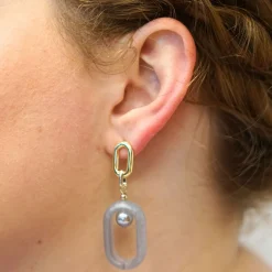 Everyday Oval Pearl Dangling
