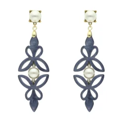 Filigrain Pearl Earrings