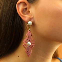 Filigrain Pearl Earrings