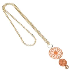 fliligrain flower pearly nacklace - Camps & Camps
