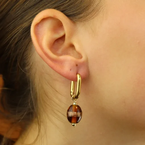 Glass Bead Earrings