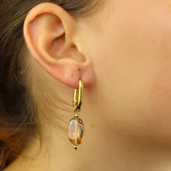 Glass Bead Earrings