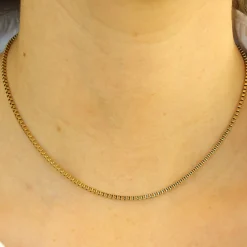 Golden Little Chain Necklace