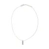 Little Silver Stone Necklace
