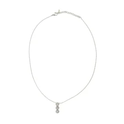 Little Silver Stone Necklace