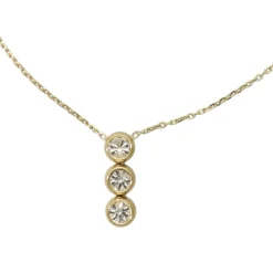 Little Silver Stone Necklace