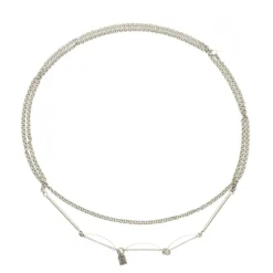 Long Oval Droplet Necklace - Camps & Camps