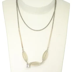 Long Oval Droplet Necklace - Camps & Camps