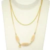 Long Oval Droplet Necklace - Camps & Camps