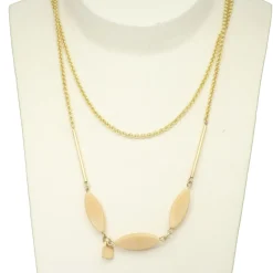 Long Oval Droplet Necklace - Camps & Camps