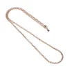 long rose gold jasseron chain - Camps & Camps