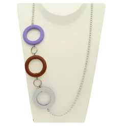 Long Round Hoops Necklace - Camps & Camps