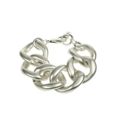 magnificent silver galvanised bracelet - Camps & Camps