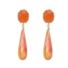 Marble Droplet Earrings