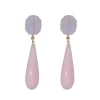 Marble Droplet Earrings