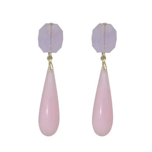 Marble Droplet Earrings