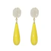 Marble Droplet Earrings