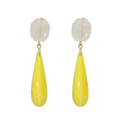Marble Droplet Earrings