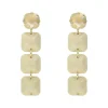 Marble Pebble Earrings