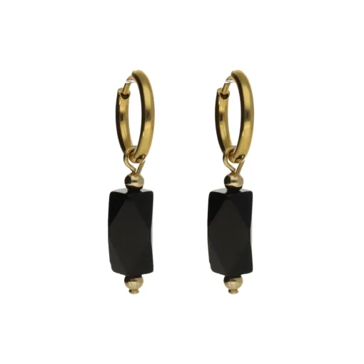 Midnight Pearl Earrings