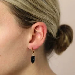 Midnight Pearl Earrings