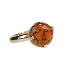 Orange Gem Ring