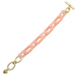 Oval link bracelet