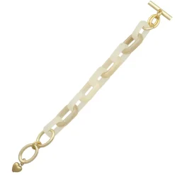 Oval link bracelet