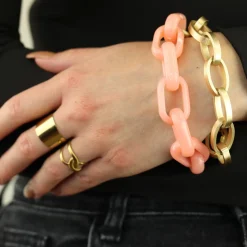oval link bracelet - Camps & Camps