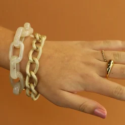 oval link bracelet - Camps & Camps